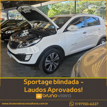 Sportage blindada  - Laudos Aprovados!