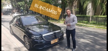 BLINDAGEM CONCLUÍDA! MERCEDES E250 ZERO KM 