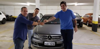 MERCEDES-BENZ CLASSE C 1.8 CGI SPORT 4P 184HP - 2011 - BLINDADA - 40.000 KM!