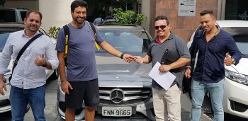 VENDA MERCEDES C250 2015 - BLINDADA BSS - 21.00 KM